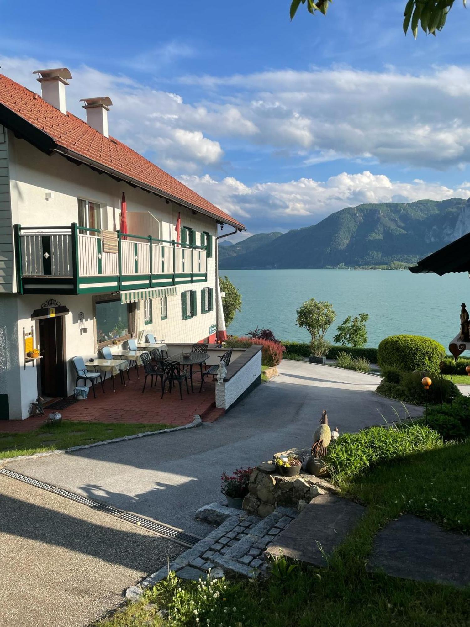 Ferienwohnung Pension Semler Mondsee Exterior foto